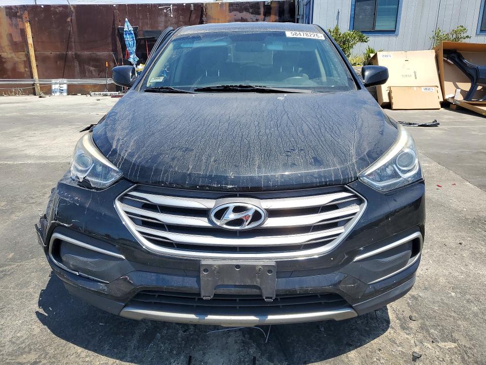 2018 Hyundai VIN 5NMZT3LB8JH061546 COPART salvage auction — VANDALISM, Ca - Salvage Certificate, sold $2,300 on 2026-07-22 (photo 5)