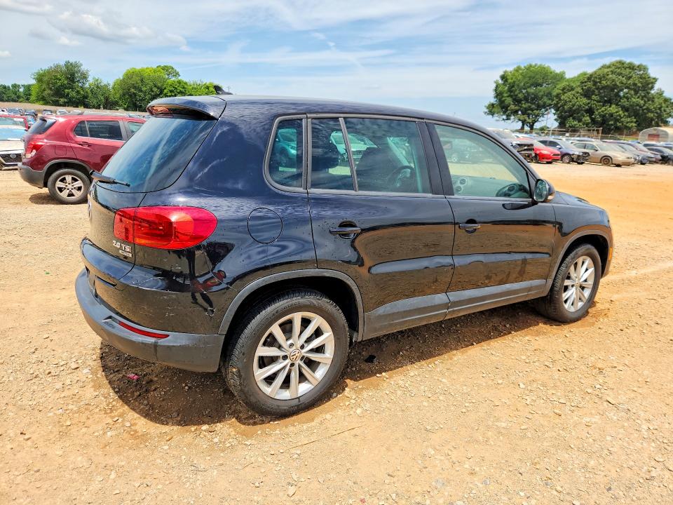 2014 Volkswagen Tiguan VIN WVGBV3AX6EW550861 COPART salvage auction — SIDE, Al - Cert Of Title-Salvage Title, sold $1,650 on 2026-07-22 (photo 3)