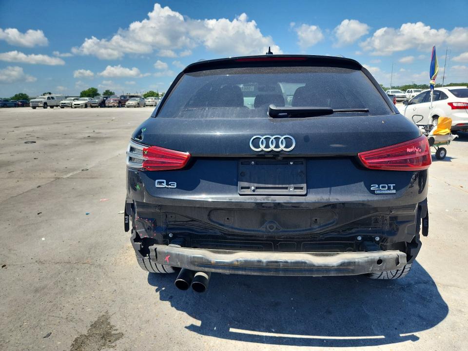 2016 Audi Q3 VIN WA1GFCFS1GR024847 COPART salvage auction — REAR END, La - Cert Of Title-Salvage, sold $3,050 on 2026-07-15 (photo 6)