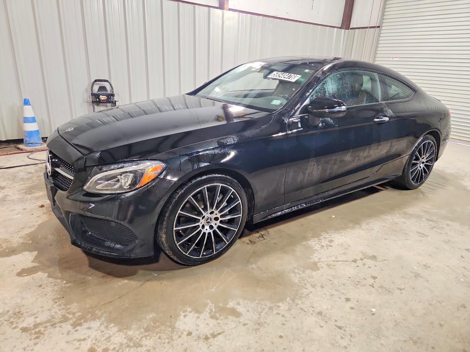 2018 Mercedes-benz C class VIN WDDWJ4KBXJF645126 — COPART salvage auction photo