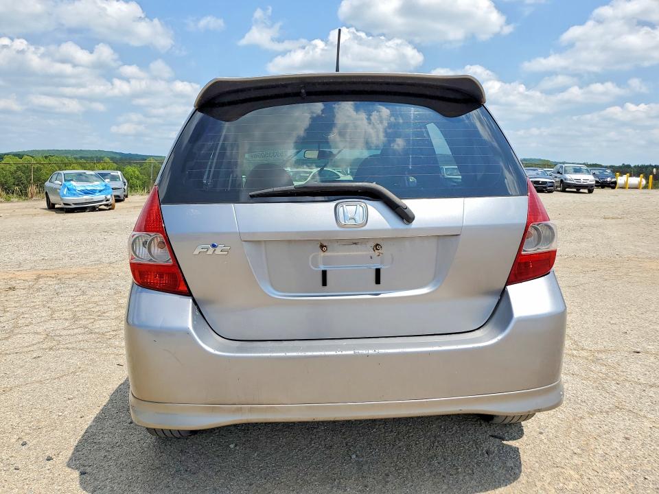 2008 Honda Fit VIN JHMGD376X8S034430 COPART salvage auction — FRONT END, Va - Cert Of Title - Salvage, sold $225 on 2026-07-31 (photo 6)