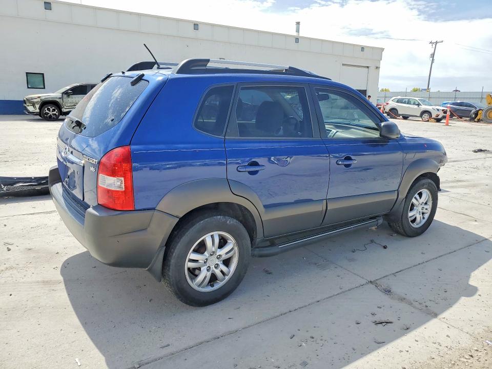 2008 Hyundai Tucson VIN KM8JN72DX8U880056 COPART salvage auction — FRONT END, Ut - Salvage Certificate, sold $425 on 2026-07-20 (photo 3)
