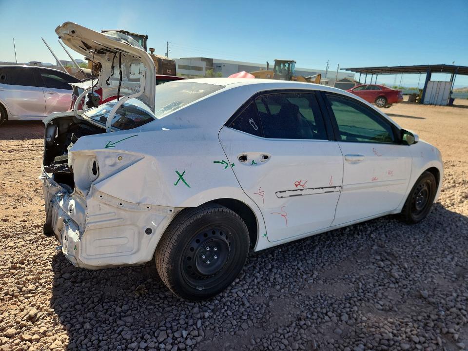 2017 Toyota Corolla VIN 2T1BURHE8HC961609 COPART salvage auction — REAR END, Az - Cert Of Title - Salvage, sold $3,300 on 2026-07-09 (photo 3)