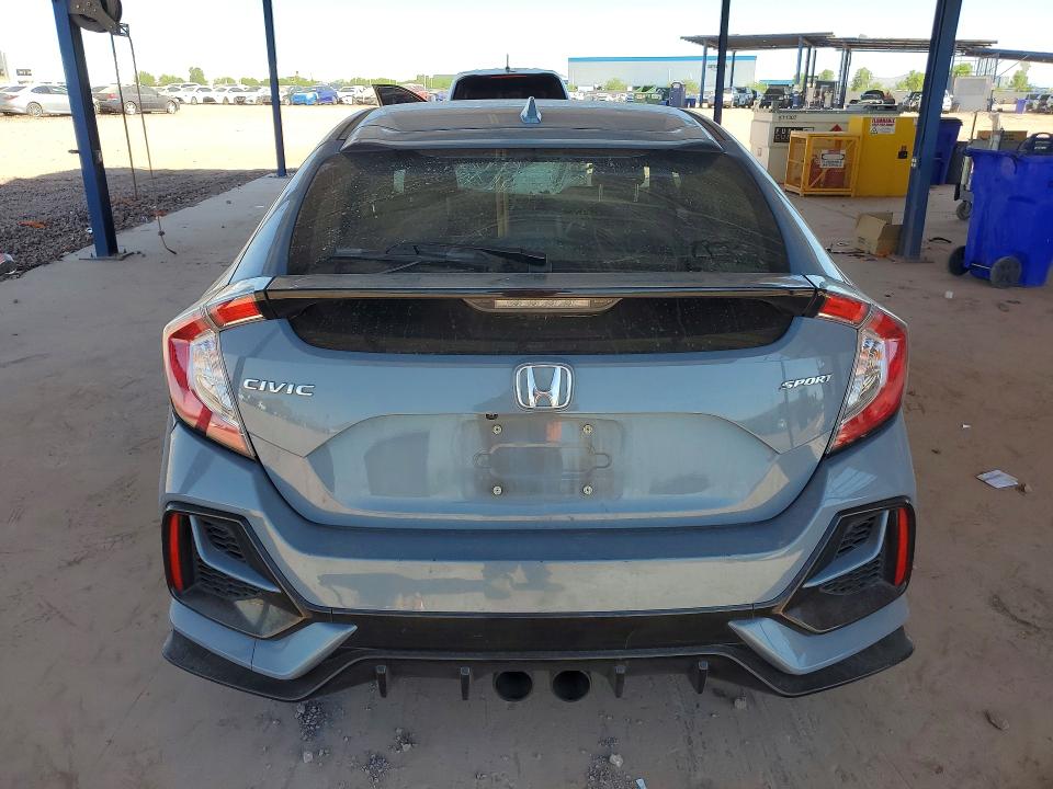 2021 Honda VIN SHHFK7H46MU225937 COPART salvage auction — FRONT END, Az - Cert Of Title - Salvage, sold $6,100 on 2026-07-09 (photo 6)