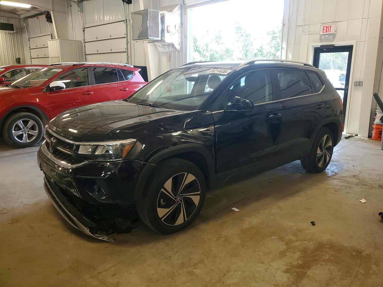 2024 Volkswagen Taos VIN 3VVVX7B28RM019951 COPART salvage auction — Front End, MN - CERT OF TITLE-SALVAGE, sold $9,400 on 2026-07-09 (photo 1)