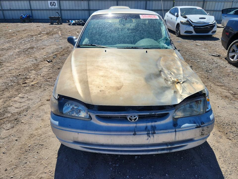 2000 Toyota Corolla VIN 1NXBR12EXYZ346652 COPART salvage auction — FRONT END, Nv - Non-Repairable Vehicle Cert, sold $125 on 2026-07-02 (photo 5)