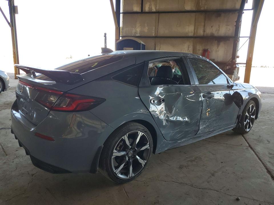 2025 Honda Civic VIN JHMFL4H97SX000405 COPART salvage auction — ALL OVER, Az - Cert Of Title - Salvage, sold $5,200 on 2026-07-27 (photo 3)