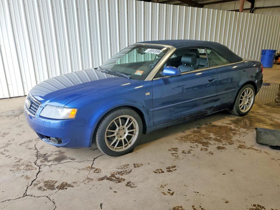 2005 Audi A4 quattro VIN WAUDT48H25K006157 — COPART salvage auction photo