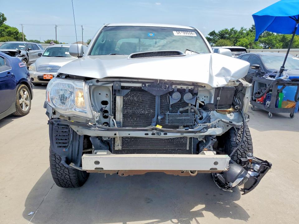2010 Toyota Tacoma VIN 3TMJU4GN5AM100000 COPART salvage auction — FRONT END, TX - SALVAGE VEHICLE TITLE (P), sold $3,700 on 2026-07-09 (photo 5)