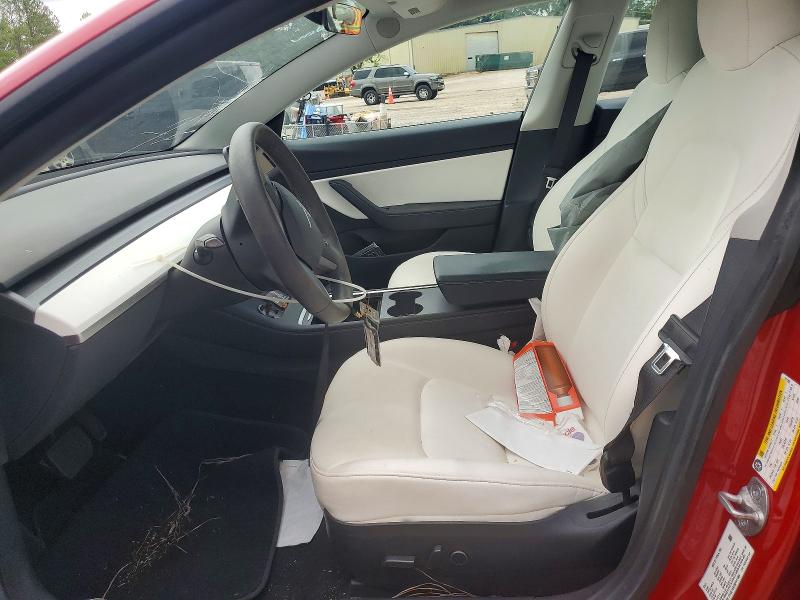 2021 Tesla Model 3 VIN 5YJ3E1EB7MF917989 COPART salvage auction — FRONT END, Nc - Dealer Only Clean Title, sold $10,300 on 2026-07-06 (photo 7)