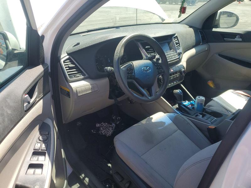 2017 Hyundai Tucson VIN KM8J33A40HU297530 COPART salvage auction — VANDALISM, Ca - Salvage Certificate, sold $2,850 on 2026-07-31 (photo 8)