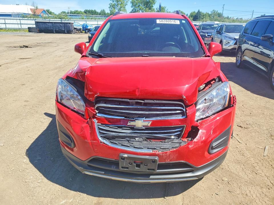 2016 Chevrolet VIN KL7CJPSB8GB753904 COPART salvage auction — FRONT END, Oh - Cert Of Title-Salvage, sold $1,200 on 2026-07-02 (photo 5)