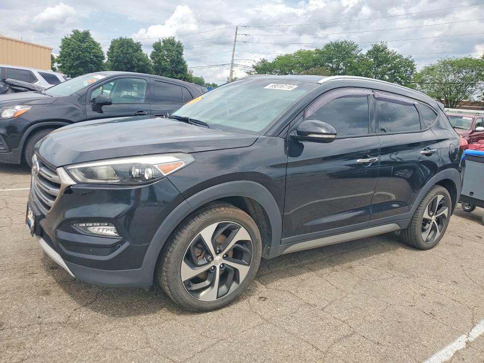 2017 Hyundai Tucson VIN KM8J3CA26HU294873 COPART salvage auction — FRONT END, Oh - Certificate Of Title (P), sold $4,900 on 2026-07-22 (photo 1)