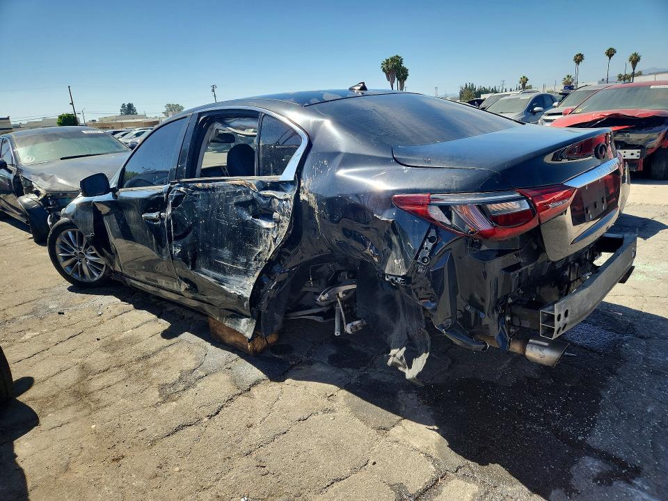 2020 Infiniti Q50 VIN JN1EV7AP9LM208499 COPART salvage auction — SIDE, CA - CERTIFICATE OF TITLE, sold $1,100 on 2026-07-14 (photo 2)