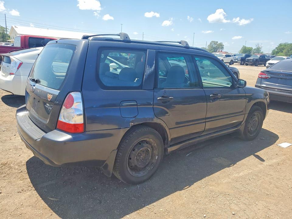 2008 Subaru Forester VIN JF1SG636X8H708167 COPART salvage auction — REAR END, Ia - Cert Of Title-Salvage Title, sold $80 on 2026-07-31 (photo 3)
