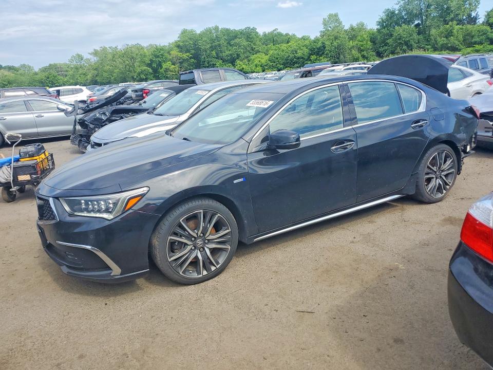 2018 Acura RLX VIN JH4KC2F98JC000456 COPART salvage auction — REAR END, Ct - Cert Of Title-Salvage, sold $2,900 on 2026-07-17 (photo 1)