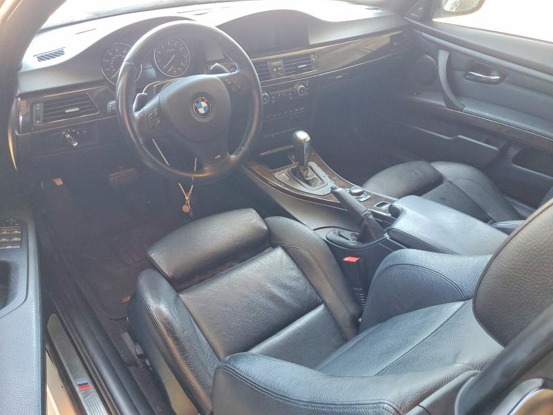 2013 BMW 3er VIN WBADX7C52DJ589398 COPART salvage auction — FRONT END, Ca - Salvage Certificate, sold $3,450 on 2026-07-21 (photo 8)