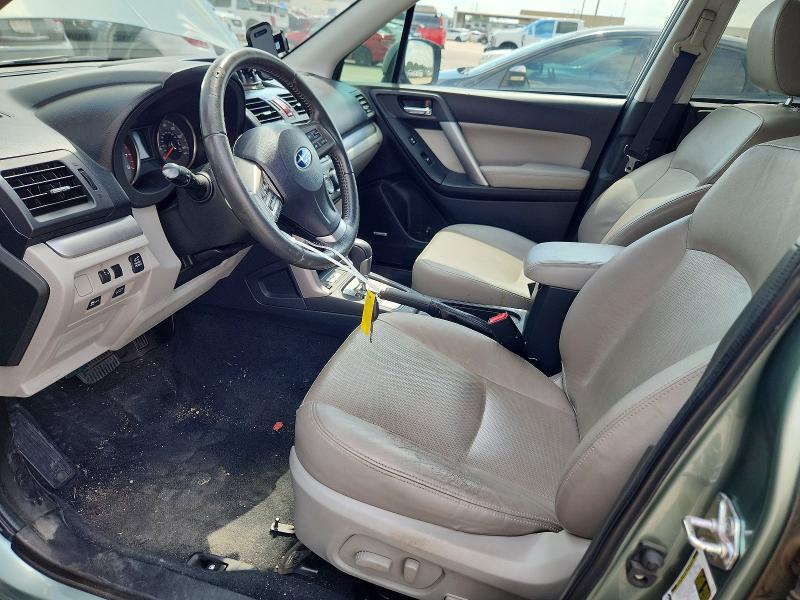 2015 Subaru Forester VIN JF2SJARC5FH534194 COPART salvage auction — FRONT END, Tx - Salvage Vehicle Title, sold $1,550 on 2026-08-03 (photo 7)