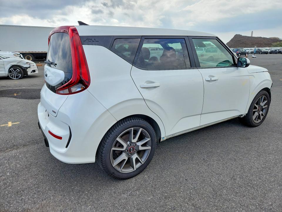 2021 Kia Soul VIN KNDJ53AF0M7787166 COPART salvage auction — FRONT END, Hi - Certificate Of Salvage, sold $2 on 2026-07-27 (photo 3)