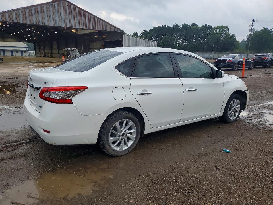 2014 Nissan Sentra VIN 3N1AB7AP9EL640370 COPART salvage auction — FRONT END, La - Cert Of Title-Salvage, sold $2,050 on 2026-07-31 (photo 3)
