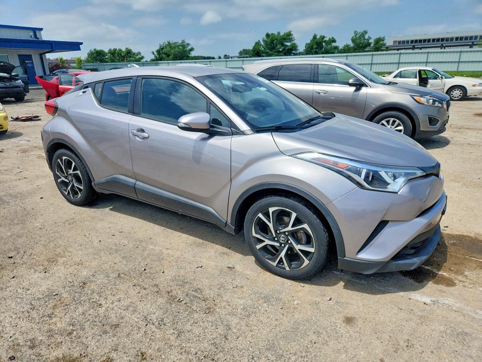 2018 Toyota C-hr VIN NMTKHMBX2JR010853 COPART salvage auction — FRONT END, WI - CERTIFICATE OF TITLE, sold $2,700 on 2026-07-28 (photo 4)