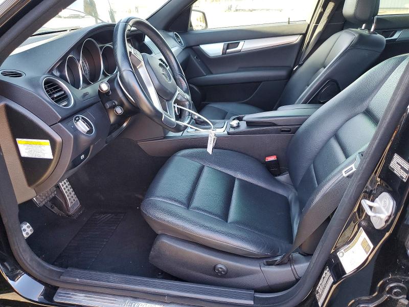 2013 Mercedes-benz C-klasse VIN WDDGF4HBXDR252386 COPART salvage auction — FRONT END, CA - SALVAGE CERTIFICATE, sold $1,250 on 2026-07-06 (photo 7)