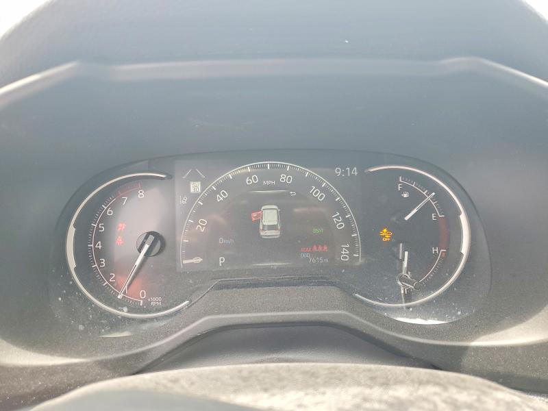 2025 Toyota Rav4 VIN 2T3W1RFV0SC349836 COPART salvage auction — ROLLOVER, AL - CERT OF TITLE-SALVAGE TITLE, sold $10,600 on 2026-07-10 (photo 9)