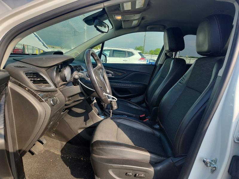 2016 Buick Encore VIN KL4CJESB7GB614851 COPART salvage auction — HAIL, CO - CERTIFICATE OF TITLE, sold $4,300 on 2026-07-20 (photo 7)