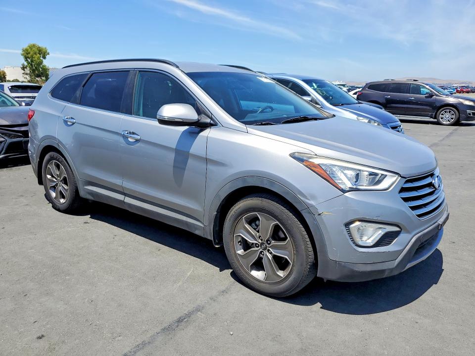 2014 Hyundai Santa fe VIN KM8SN4HF6EU067269 COPART salvage auction — FRONT END, Ca - Dis/Dlr/Exp Only Clean Title, sold $4,500 on 2026-07-06 (photo 4)