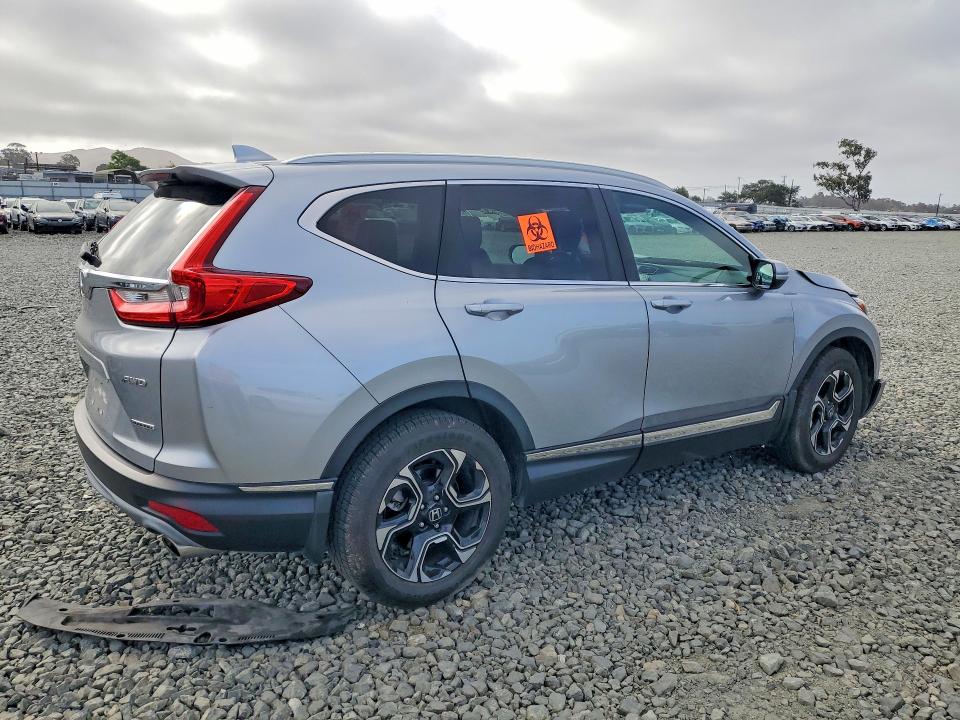 2019 Honda Cr-v VIN 7FARW2H90KE017748 COPART salvage auction — FRONT END, Ca - Salvage Certificate, sold $7,200 on 2026-07-09 (photo 3)
