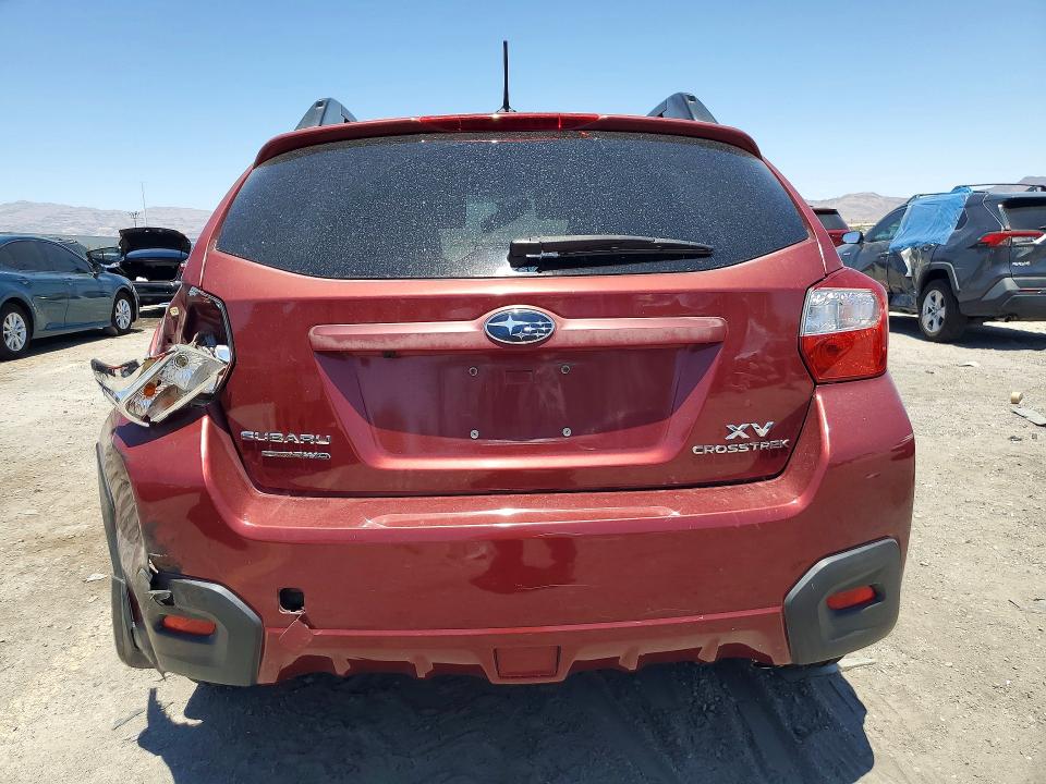 2013 Subaru VIN JF2GPAKC9D2884880 COPART salvage auction — REAR END, Nv - Salvage Title, sold $300 on 2026-07-30 (photo 6)
