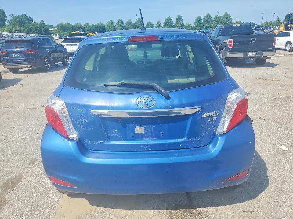2014 Toyota Yaris VIN JTDJTUD30ED589459 COPART salvage auction — SIDE, Mo - Certificate Of Title, sold $1,150 on 2026-07-17 (photo 3)