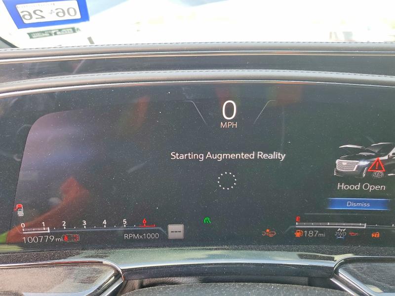 2021 Cadillac VIN 1GYS4BKL4MR393058 COPART salvage auction — FRONT END, Tx - Salvage Vehicle Title, sold $22,600 on 2026-08-14 (photo 9)