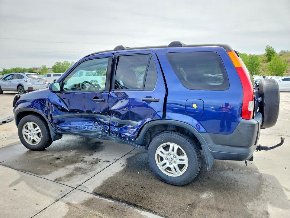 2002 Honda Cr-v VIN JHLRD78892C005698 COPART salvage auction — SIDE, Co - Salvage Title, sold $475 on 2026-07-13 (photo 2)