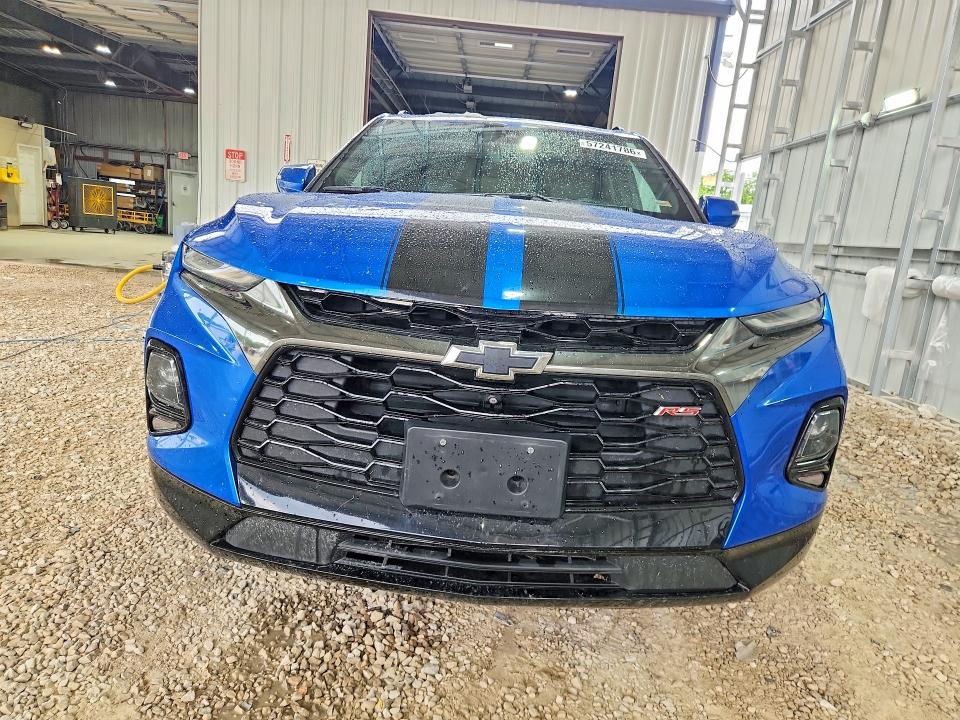 2021 Chevrolet Blazer VIN 3GNKBKRS4MS502924 COPART salvage auction — HAIL, Mo - Certificate Of Title, sold $12,800 on 2026-08-17 (photo 5)