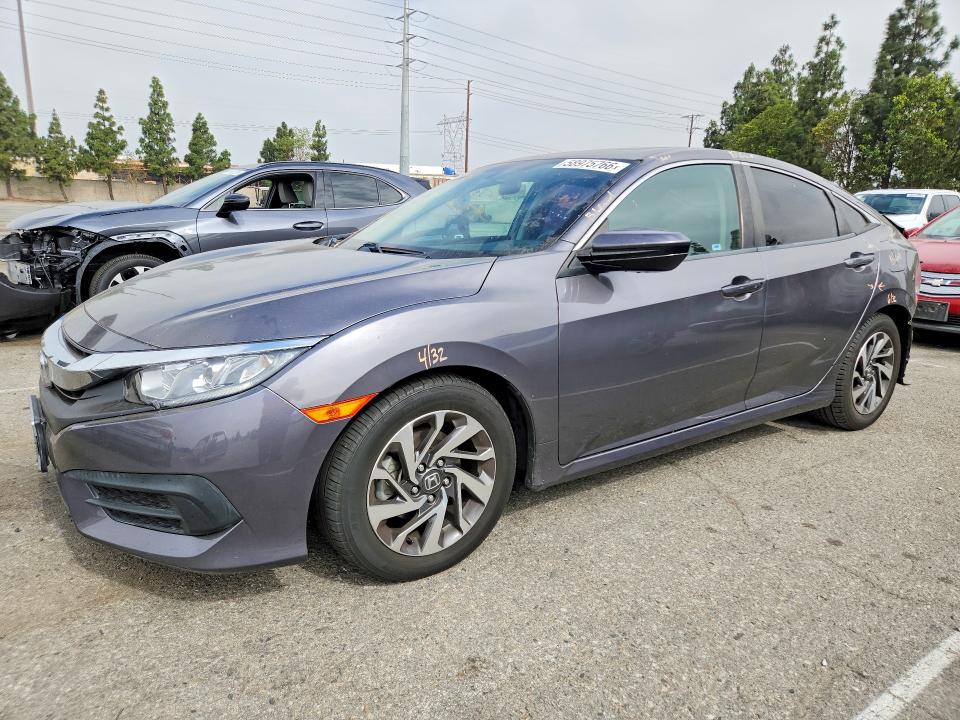 2018 Honda VIN 2HGFC2F79JH540267 COPART salvage auction — REAR END, Ca - Salvage Certificate, sold $4,450 on 2026-07-02 (photo 1)