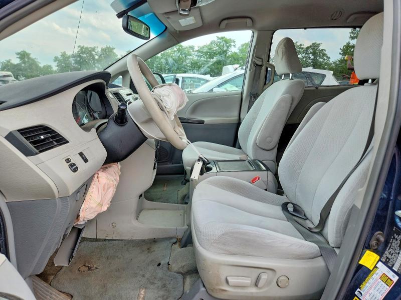 2012 Toyota VIN 5TDKK3DC0CS188366 COPART salvage auction — FRONT END, Md - Cert Of Salvage > 75% Damage, sold $1,150 on 2026-07-07 (photo 7)