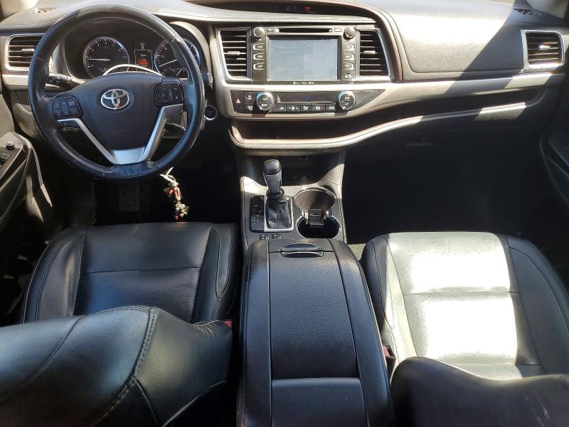 2016 Toyota Highlander VIN 5TDJKRFH6GS259485 COPART salvage auction — REAR END, Az - Cert Of Title - Salvage, sold $300 on 2026-07-28 (photo 8)