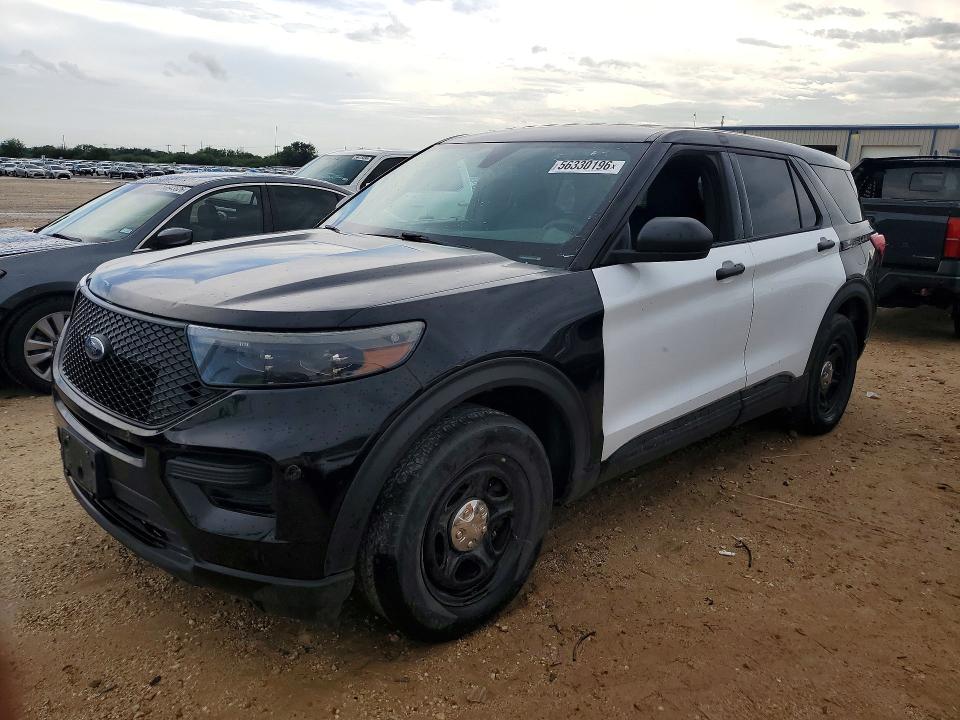 2022 Ford Explorer VIN 1FM5K8AB5NGA47775 — COPART salvage auction photo