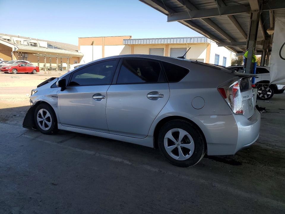 2015 Toyota Prius VIN JTDKN3DU1F0455599 COPART salvage auction — FRONT END, CA - SALVAGE CERTIFICATE, sold $30 on 2026-07-28 (photo 2)