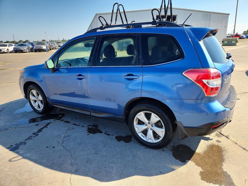 2015 Subaru Forester VIN JF2SJARC6FH512754 COPART salvage auction — MINOR DENT/SCRATCHES, CA - CERTIFICATE OF TITLE, sold $4,000 on 2026-08-01 (photo 2)