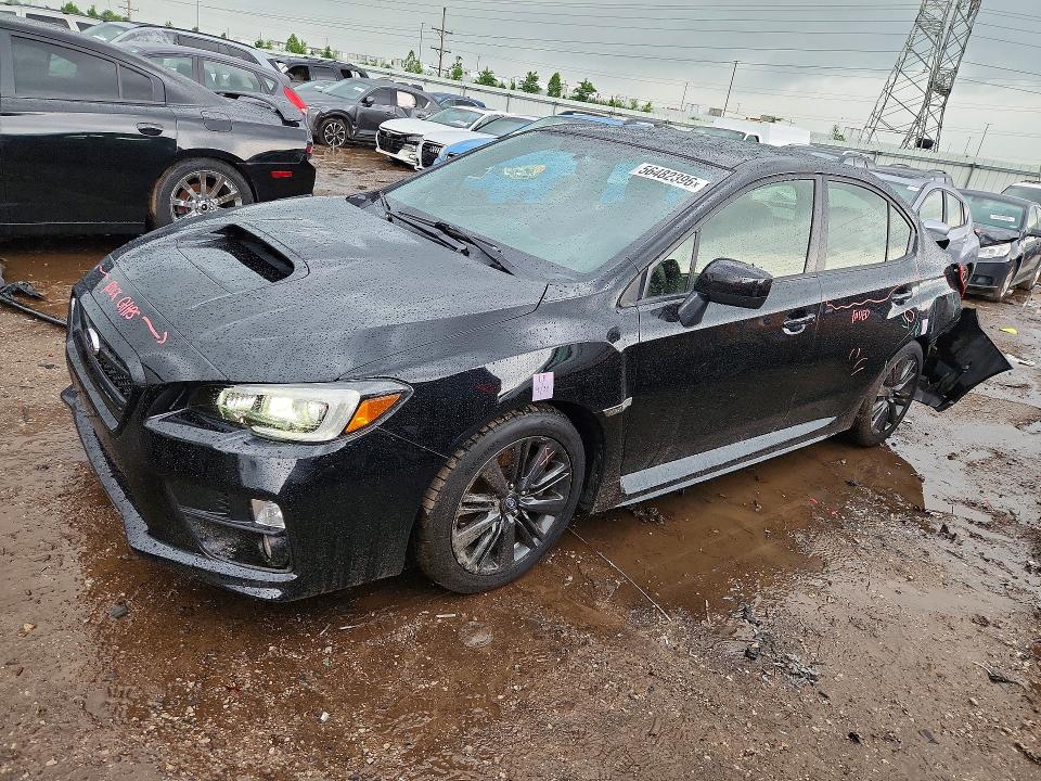 2015 Subaru Wrx VIN JF1VA1J65F9822301 COPART salvage auction — REAR END, Il - Salvage Certificate, sold $4,050 on 2026-07-09 (photo 1)