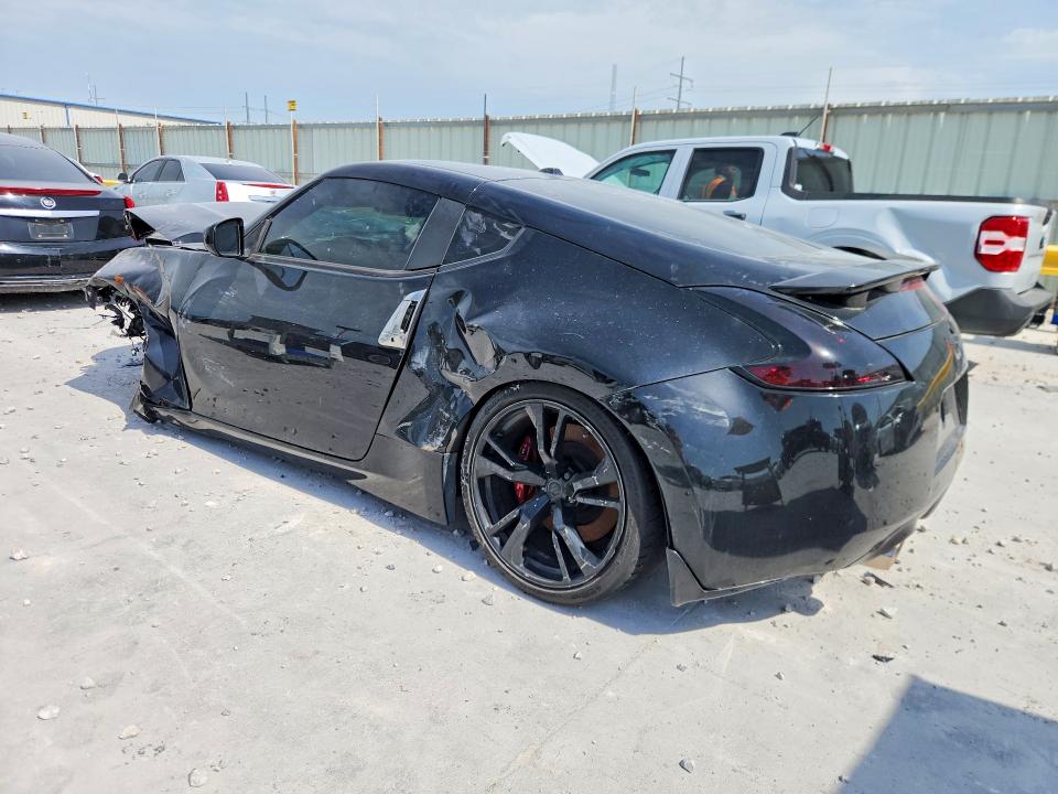 2018 Nissan 370z VIN JN1AZ4EH5JM571528 COPART salvage auction — FRONT END, Tx - Cert Of Title-Rebuilt Salvage (P), sold $1,450 on 2026-07-21 (photo 2)