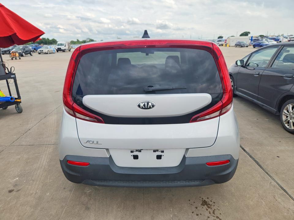 2020 Kia Soul VIN KNDJ23AU9L7073509 COPART salvage auction — HAIL, Tx - Certificate Of Title, sold $3,550 on 2026-07-27 (photo 6)