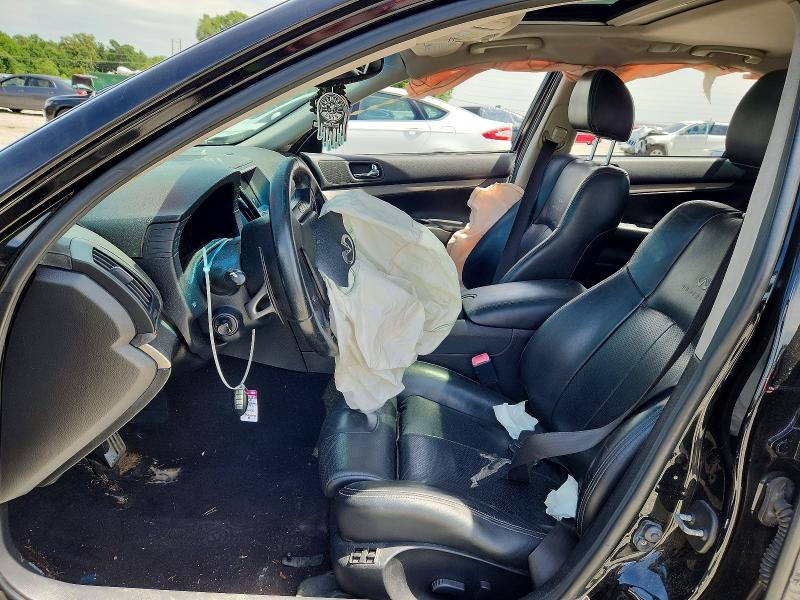 2011 Infiniti G VIN JN1CV6AP9BM303922 COPART salvage auction — FRONT END, Ga - Cert Of Title-Salvage, sold $1,050 on 2026-07-08 (photo 7)