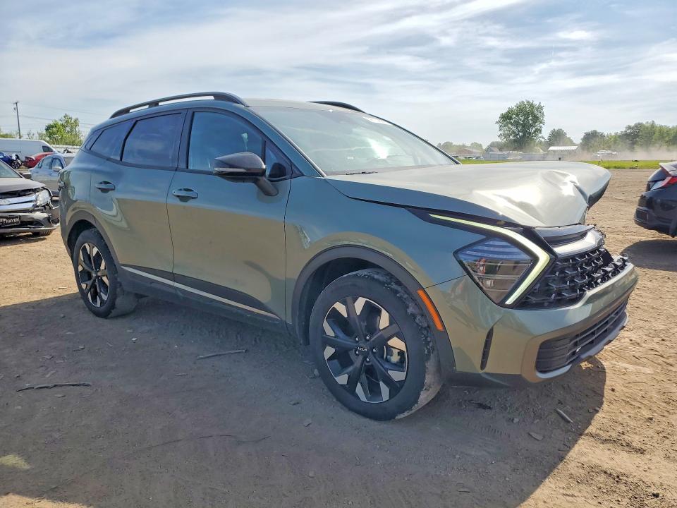 2024 Kia Sportage VIN 5XYK6CDF3RG208131 COPART salvage auction — FRONT END, Oh - Cert Of Title-Salvage, sold $9,200 on 2026-07-16 (photo 4)