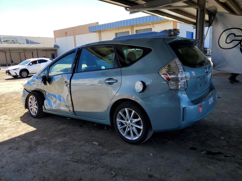 2014 Toyota Prius VIN JTDZN3EU8EJ006569 COPART salvage auction — SIDE, Ca - Salvage Certificate, sold $3,250 on 2026-07-02 (photo 2)