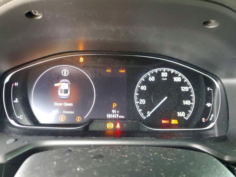 2020 Honda Accord VIN 1HGCV1F35LA074584 COPART salvage auction — REAR END, Sc - Cert Of Title-Salvage, sold $10 on 2026-07-28 (photo 9)