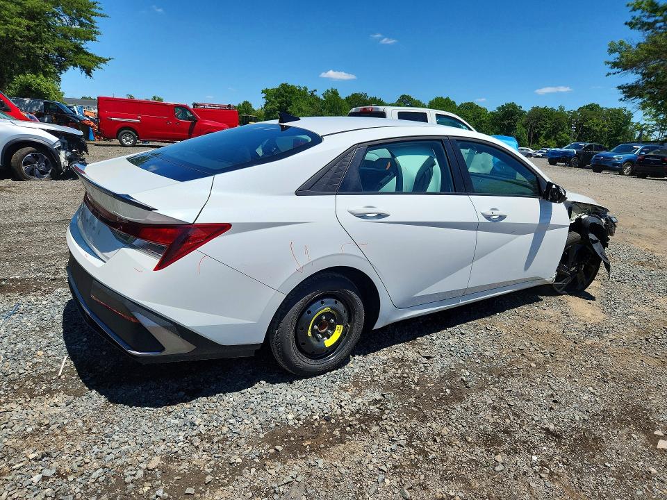 2026 Hyundai Elantra VIN KMHLM4DG4TU119226 COPART salvage auction — FRONT END, NY - CERTIFICATE OF TITLE, sold $10,300 on 2026-07-08 (photo 3)