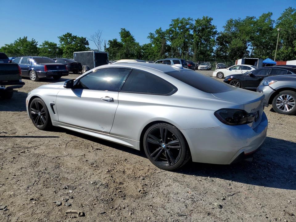 2014 BMW 4er VIN WBA3R5C53EK186536 COPART salvage auction — FRONT END, Md - Cert Of Salvage < 75% Damage, sold $3,250 on 2026-07-30 (photo 2)